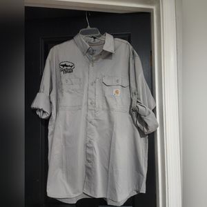 Men's Carhartt Force Related Fit XL Long Sleeved Button Down Shirt